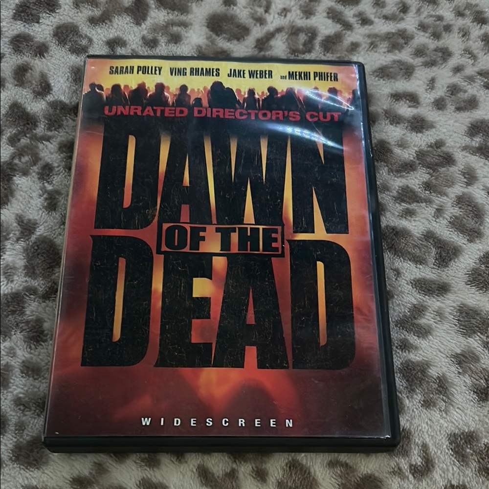 ☑️Dawn of the Dead Unrated Director's Cut DVD